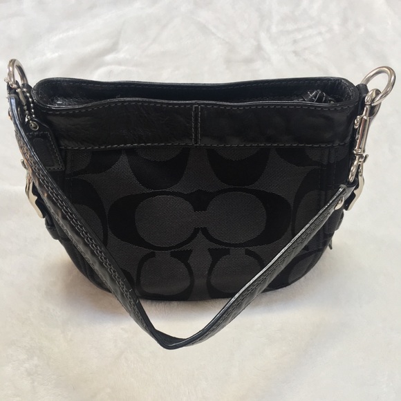 Classic black Coach purse - Picture 5 of 5